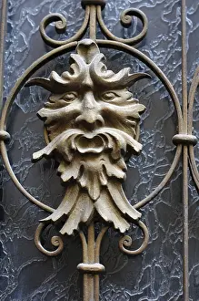 Art-Nouveau facade in Tbilisi Old town