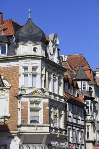 Art Nouveau house facade, BackerstraBe