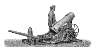 Artillery: cannons from the 19th century and earlier