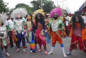 Category Historic EN Prints: Artists performing Bengal folk dance