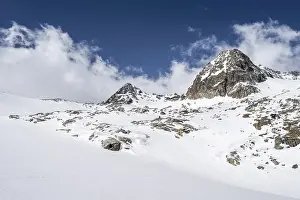 Ascent of Alpeiner Ferner, ski tour