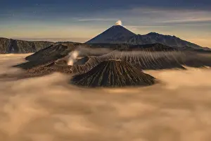Asia, Indonesia, Java, volcanoes in Bromo-Semeru National Park