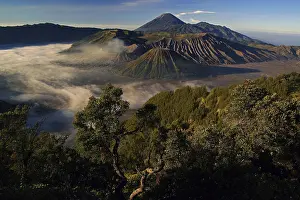 Asia, Indonesia, Java, volcanoes in Bromo-Semeru National Park
