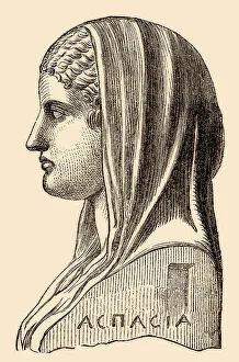Aspasia, c. 470 - c. 420 BC, an influential immigrant to Classical-era Athens