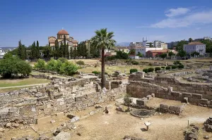 Athens Greece. Keramikos Archaeological Site