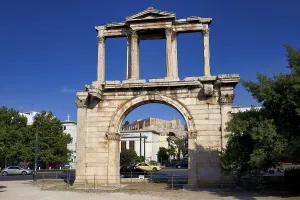 Athens Greece.The Hadrian's Arch<br>Athens Greece
