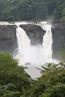 Athirappally waterfalls near Chalakkudy
