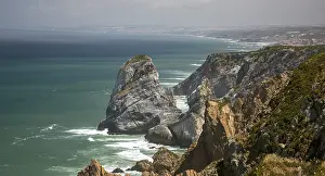 Atlantic coast, Cabo da Roca, westernmost point of the continent of Europe