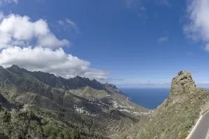 Atlantic coast near Taganana, Tagana valley