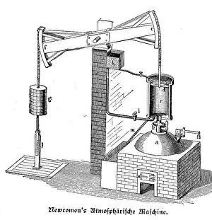Atmospheric Engine after Newcomen