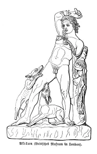 Attaeon, an illustration from Meyers Konversations-Lexikon
