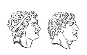 Attalus I, 269 BC - 197 BC and Attalus II Philadelphus