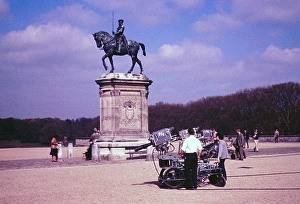 ATV-Aussenuebertragung ITV-Kamerateam, Frankreich, Anfang der 1960er Jahre