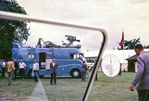 ATV-Aussenuebertragungswagen, Ausstellung der Royal Agricultural Society of England, The Royal Show, Stoneleigh, Warwickshire, England, UK 1967