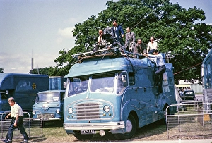 ATV outside broadcast van, exhibition of the Royal Agricultural Society of England, The Royal Show, Stoneleigh, Warwickshire, England, UK 1967