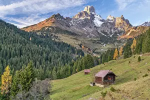 Aualm in front of the large Bischofsmuetze