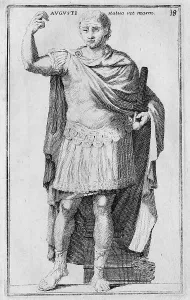 Augustus, Gaius Octavius, 23 September 63 BC 19 August 14 AD was the first Roman Emperor