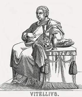 Aulus Vitellius, AD 15 - AD 69, Roman Emperor