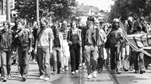 Autonomous groups of the left scene occupied an empty factory (Bo-Fabrik)