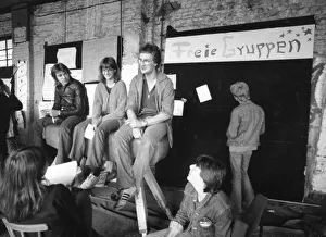 Autonomous groups of the left scene occupied an empty factory (Bo-Fabrik)