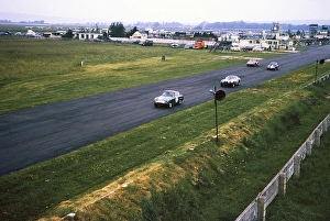 Autorennen auf der Goodwood-Rennstrecke, Chichester, West Sussex, England, UK August 1963