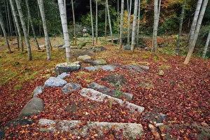 Autumn of Jojakko-ji temple in Arashiyama