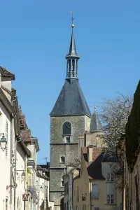 Avallon. Clock tower and gateway