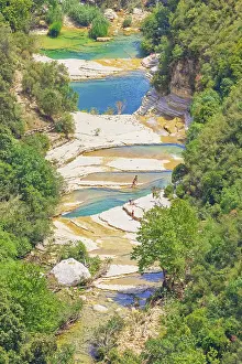 Avola lakes, high angle view, Avola