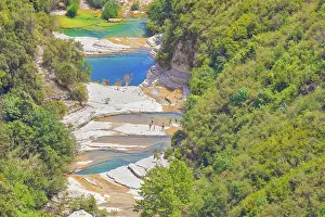 Avola lakes, high angle view, Avola