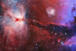 Awesome space background. Elements of this image furnished by NASA