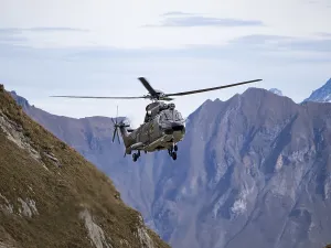 Axalp, Switzerland, airshow, demonstration