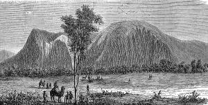 Ayers Rock, Uluru, in the centre of Australia