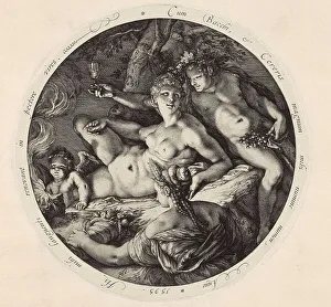 Bacchus, Ceres and Venus, after Michelangelo