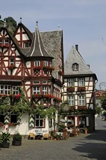 Bacharach, Rhine, marketplace, square