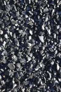 Background of pea grade coal from a West Coast brown coal mine