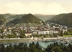 Bad Schandau in Saxony, Germany