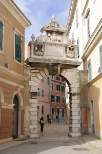 Balbi gateway, city gate, Trg Marsala Tita