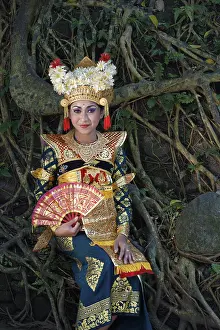 Balinese dancer, Ubud, Bali, Indonesia