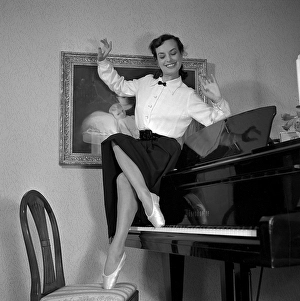 Ballerina in the 1950s