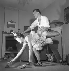 Ballerina in the 1950s