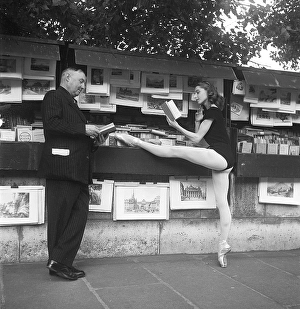 Ballerina in Paris 1952. Ellen Rasch