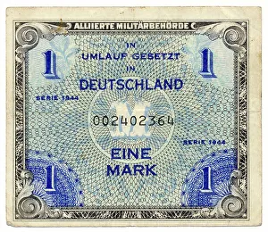 Front of a banknote, Allied Occupation
