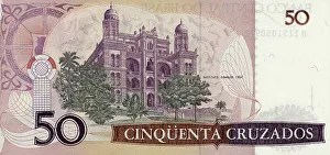 Banknote from Brazil, 50 Cruzados