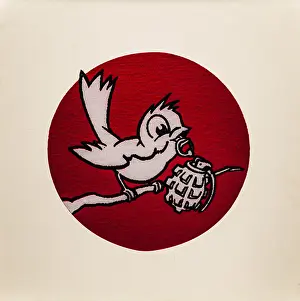 Banksy - Bird and Grenade, 2sweet bird with grenade in its beak