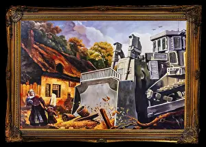 Banksy - Destruction of the Palestinian Livelihood Walled Hotel