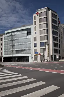 Banque Invik bank building in the city centre