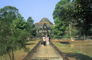 The Baphuon was built in the 11th century as the state temple of Udayadityavarman II