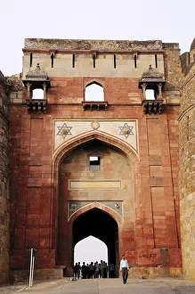 Front of bara darwaja of Purana quila old fort