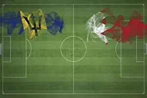 Barbados vs Bahrain Soccer Match