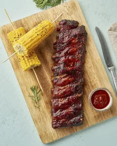 Barbecue pork ribs. Slow cooking recipe